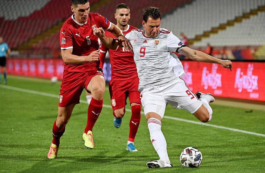 包含塞尔维亚队客场2-1领先匈牙利队的词条